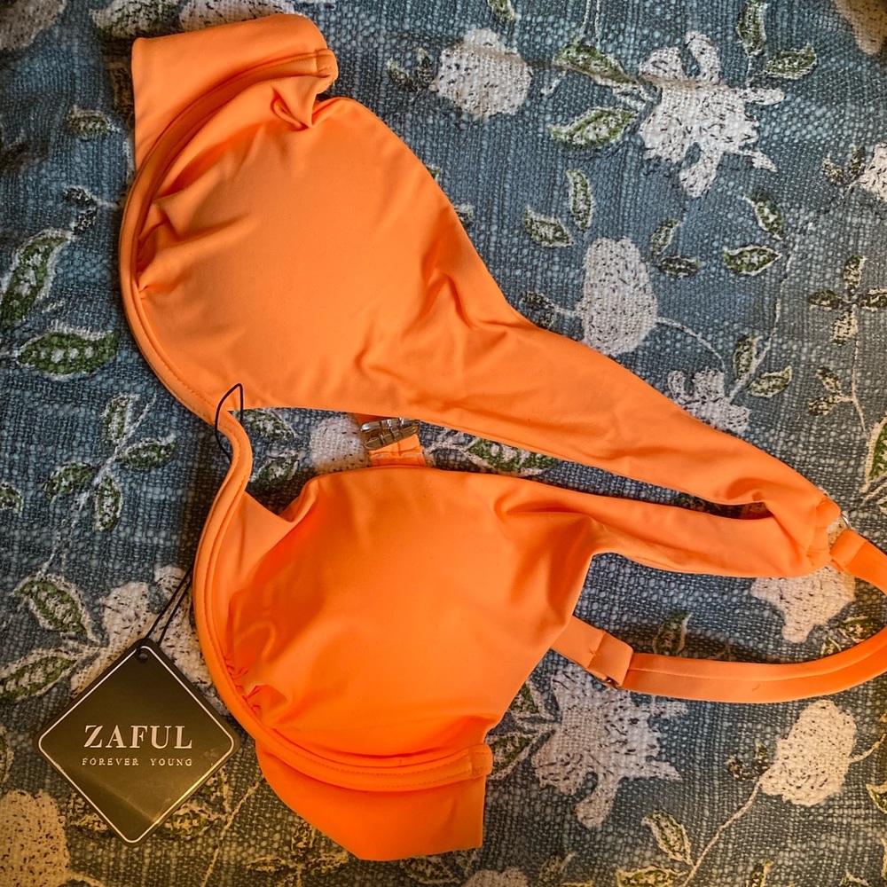 One shoulder bikini top